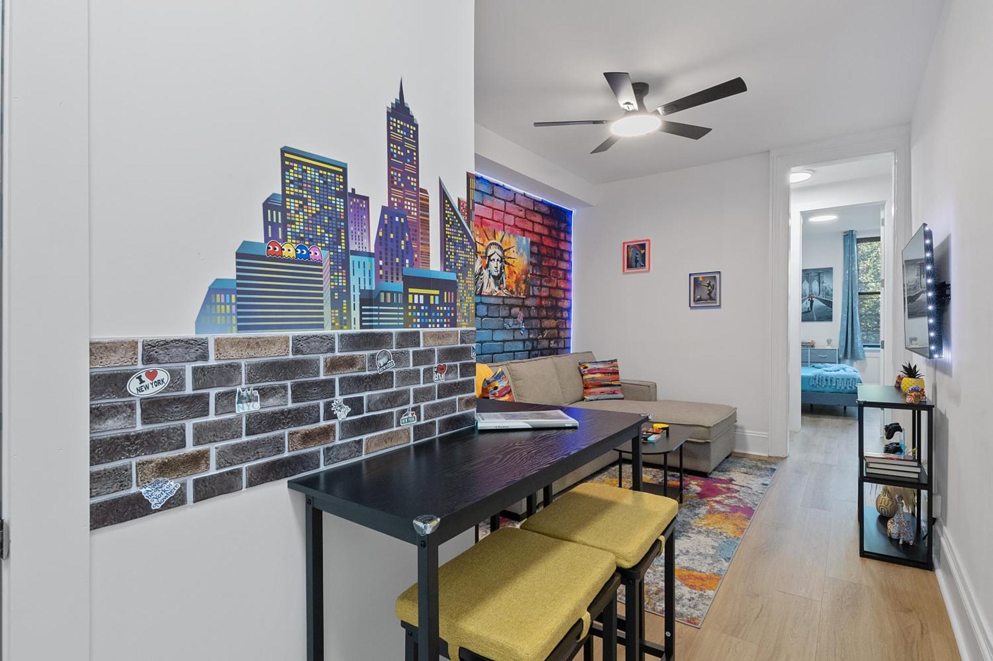 ホーボーケンFunky & Colorful Urban Getaway, 20 Minutes To Nycアパートメント エクステリア 写真