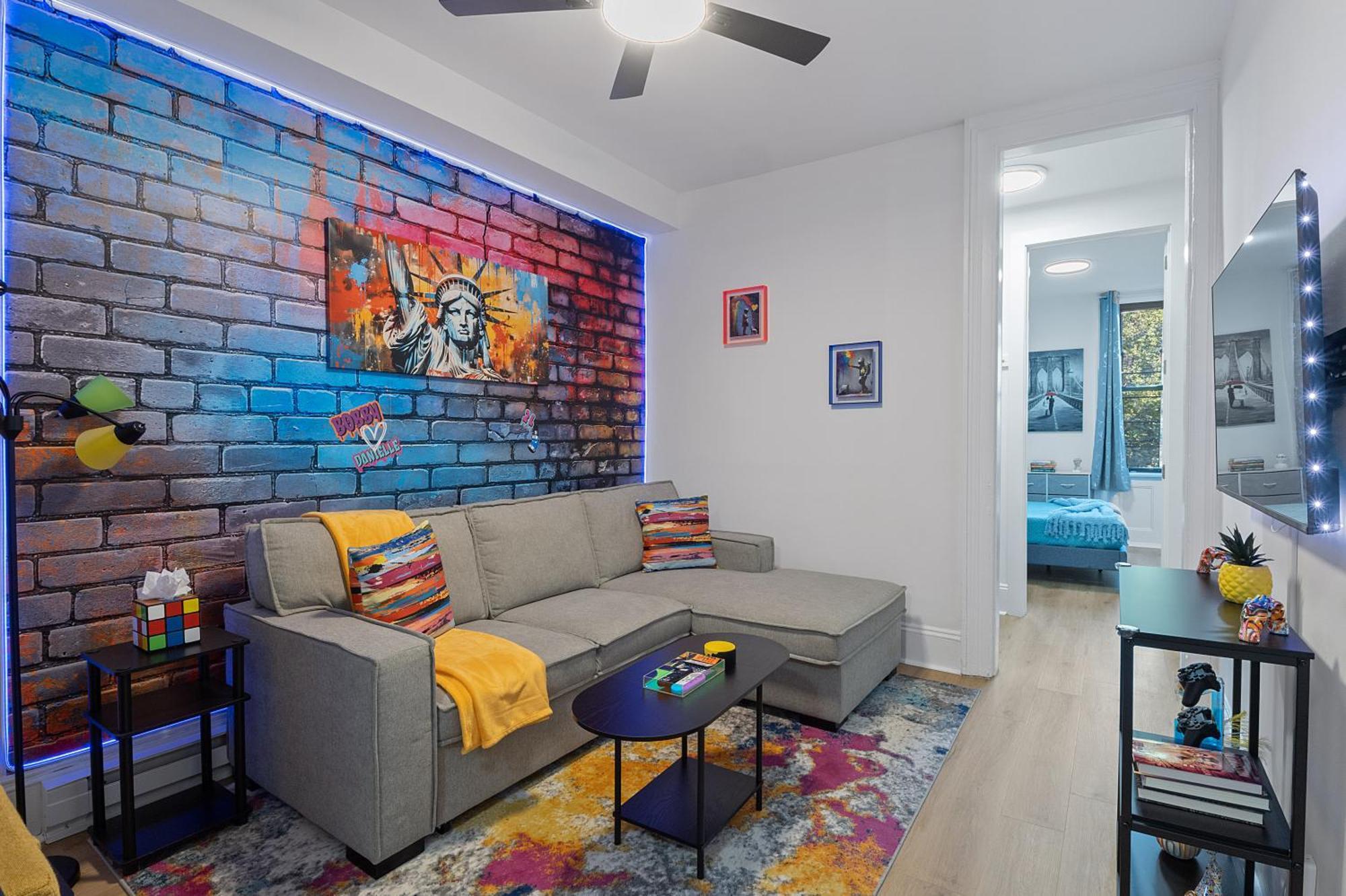 ホーボーケンFunky & Colorful Urban Getaway, 20 Minutes To Nycアパートメント エクステリア 写真
