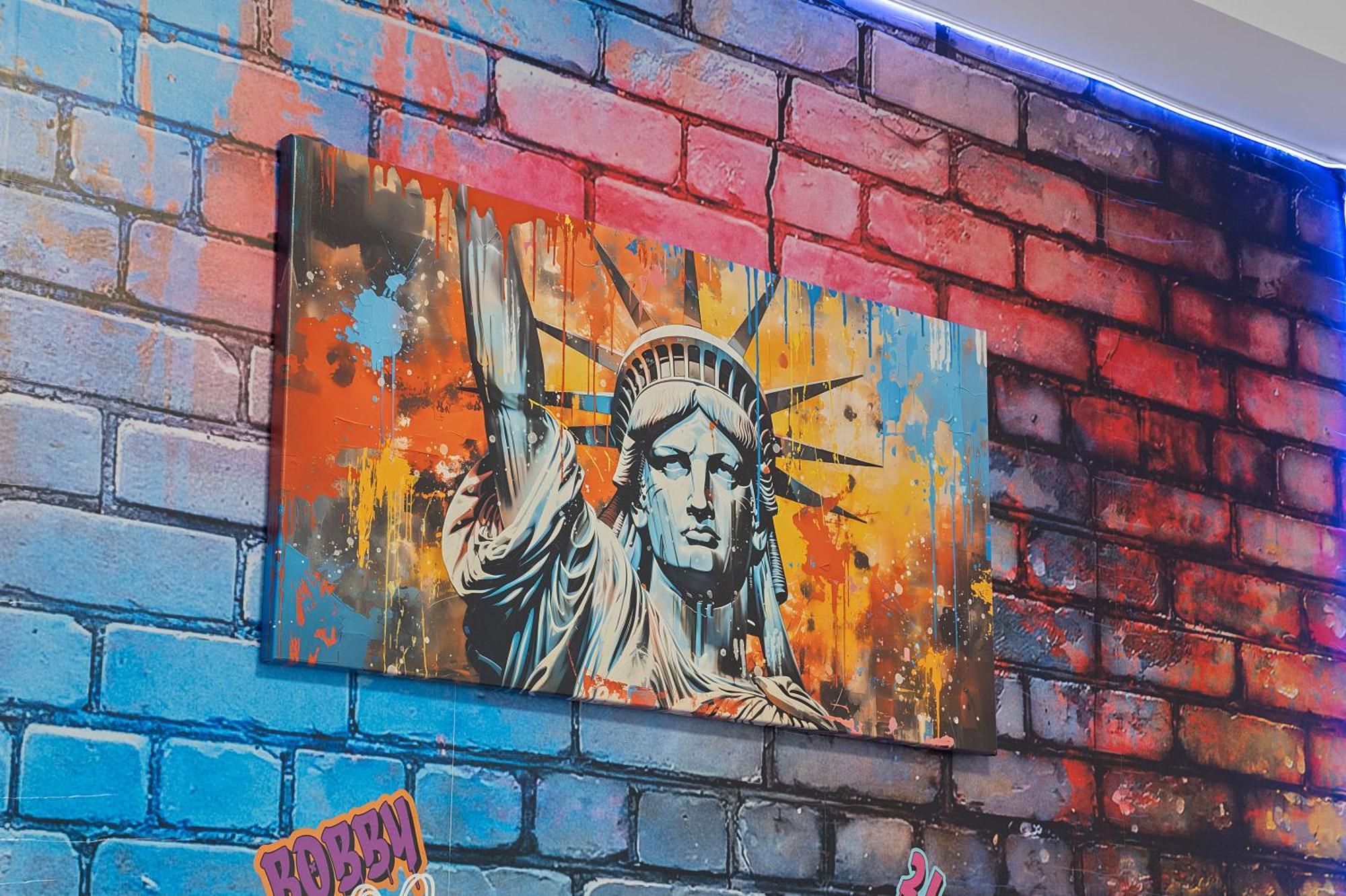 ホーボーケンFunky & Colorful Urban Getaway, 20 Minutes To Nycアパートメント エクステリア 写真