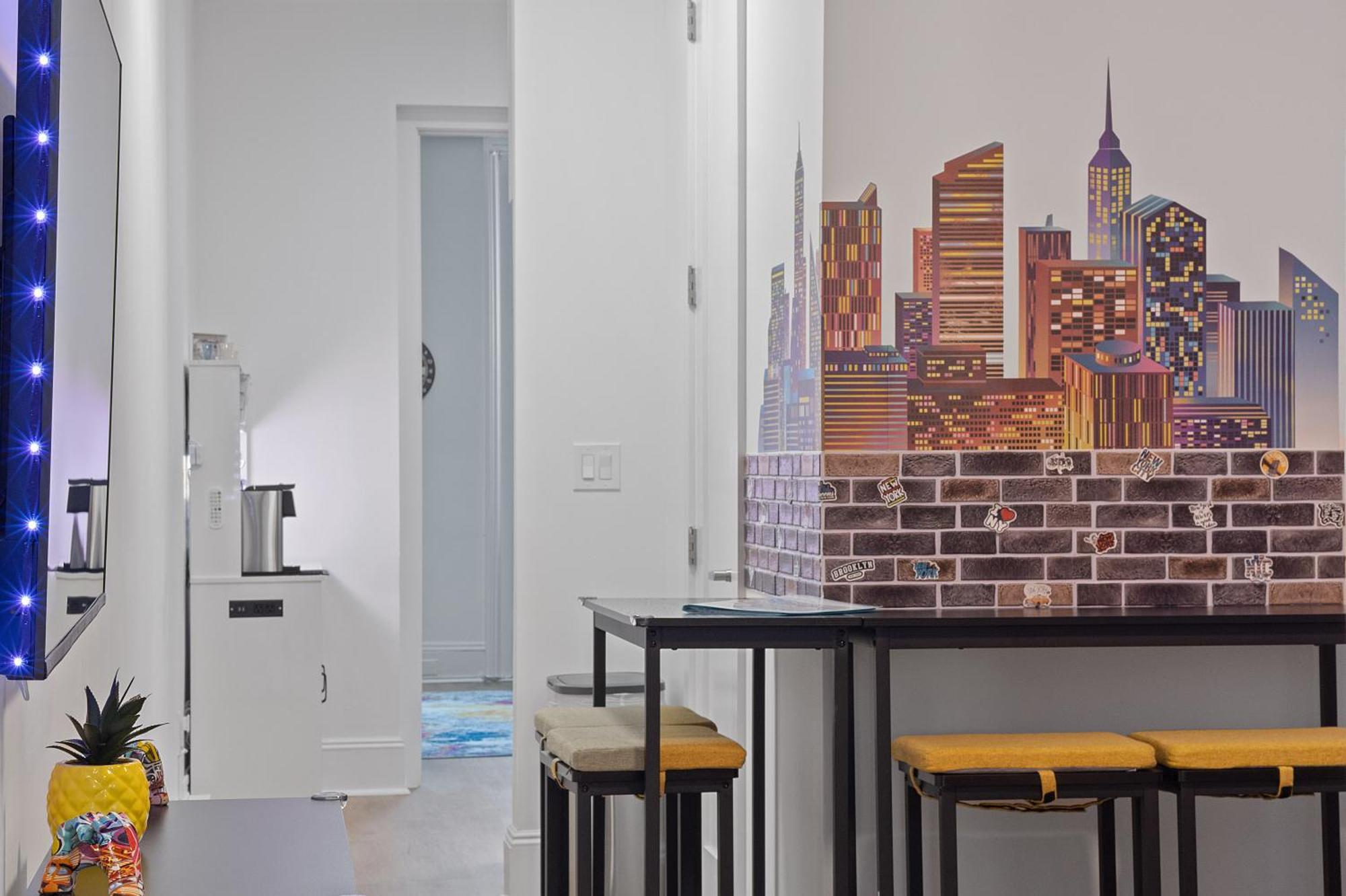ホーボーケンFunky & Colorful Urban Getaway, 20 Minutes To Nycアパートメント エクステリア 写真